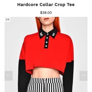 Hardcore crop top